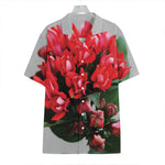 Bouvardia Flower Print Hawaiian Shirt