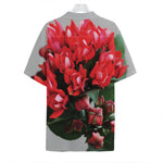 Bouvardia Flower Print Hawaiian Shirt
