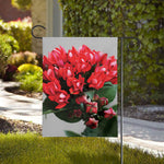 Bouvardia Flower Print House Flag