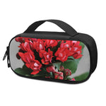 Bouvardia Flower Print Insulin Cooler Travel Case