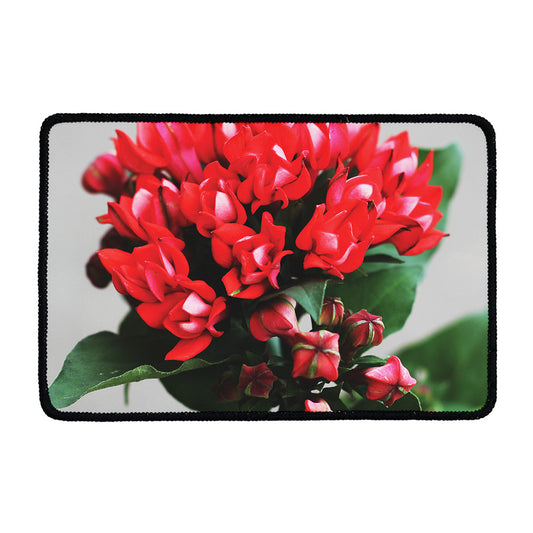 Bouvardia Flower Print Kitchen Mat