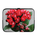 Bouvardia Flower Print Laptop Sleeve