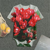 Bouvardia Flower Print Men's Bodysuit