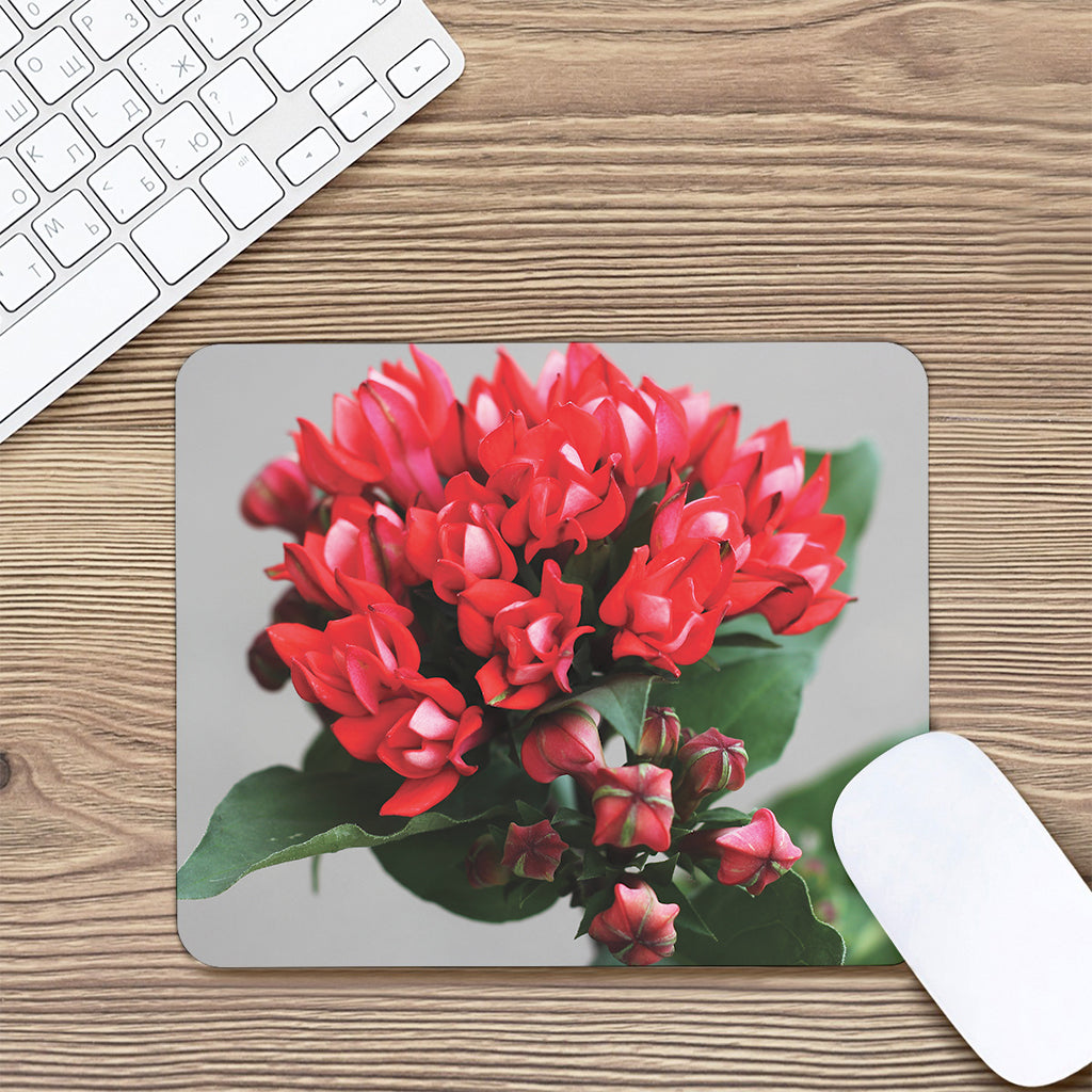 Bouvardia Flower Print Mouse Pad