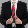 Bouvardia Flower Print Necktie