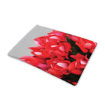 Bouvardia Flower Print Pet Cooling Mat Cover