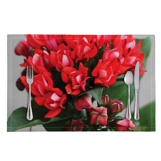 Bouvardia Flower Print Placemat