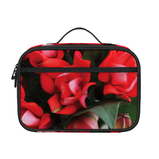 Bouvardia Flower Print Portable Lunch Bag
