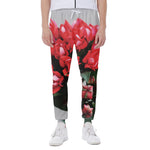 Bouvardia Flower Print Scuba Joggers