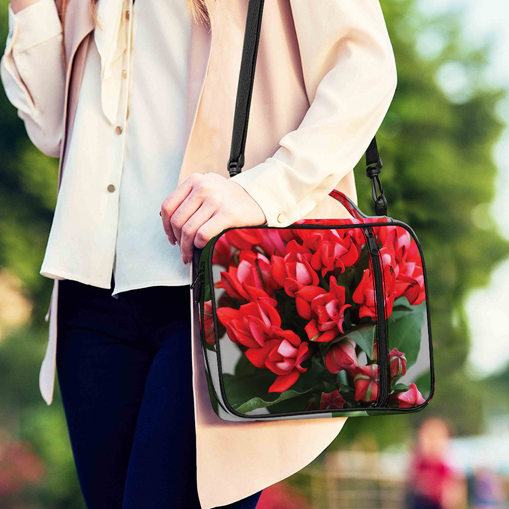 Bouvardia Flower Print Shoulder Strap Bible Bag