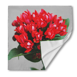 Bouvardia Flower Print Silk Bandana