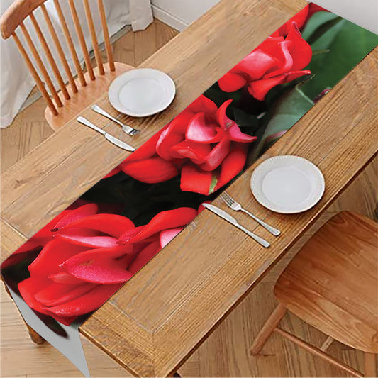 Bouvardia Flower Print Table Runner