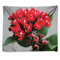 Bouvardia Flower Print Tapestry