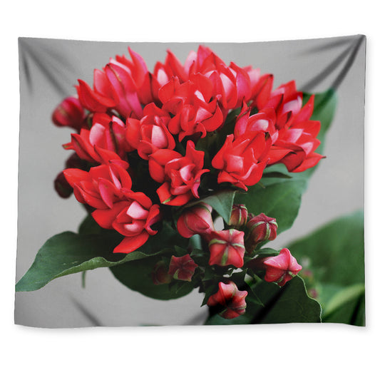 Bouvardia Flower Print Tapestry