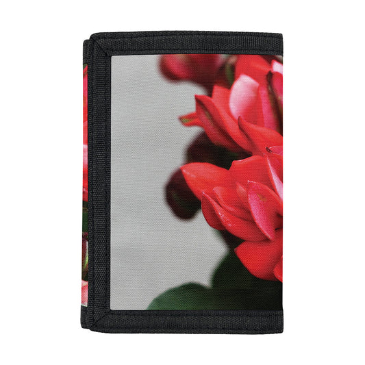 Bouvardia Flower Print Trifold Wallet