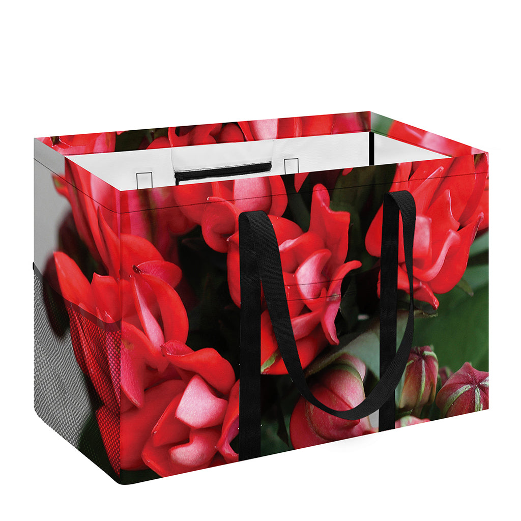 Bouvardia Flower Print Utility Tote Bag