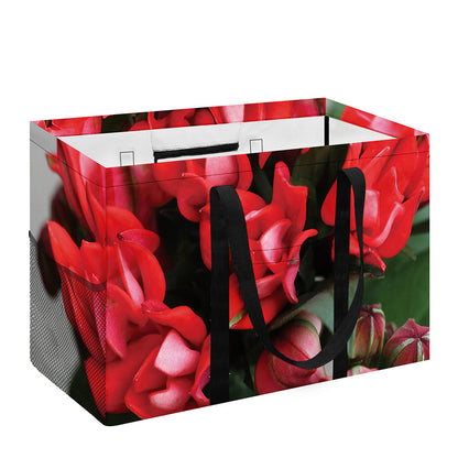 Bouvardia Flower Print Utility Tote Bag
