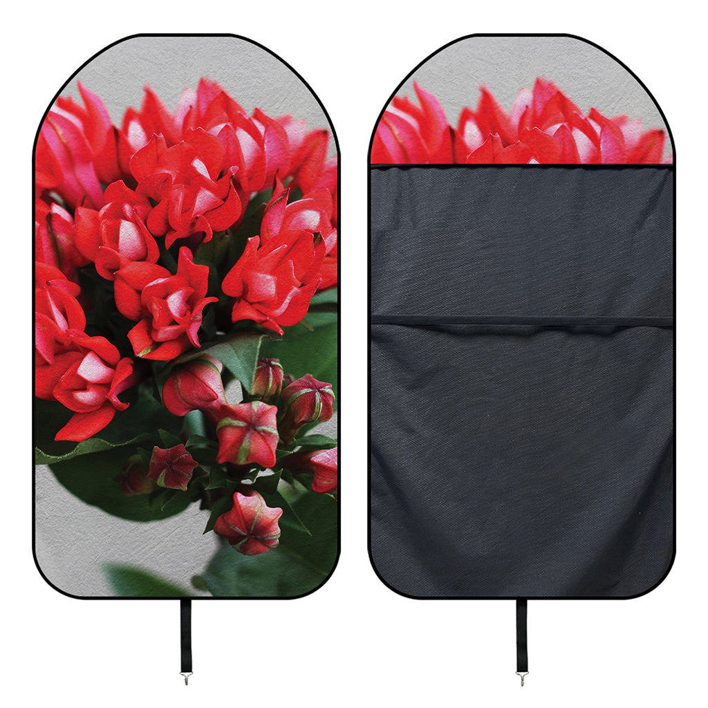 Bouvardia Flower Print Waterproof Car Seat Cover
