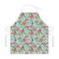 Bouvardia Pattern Print Adjustable Apron