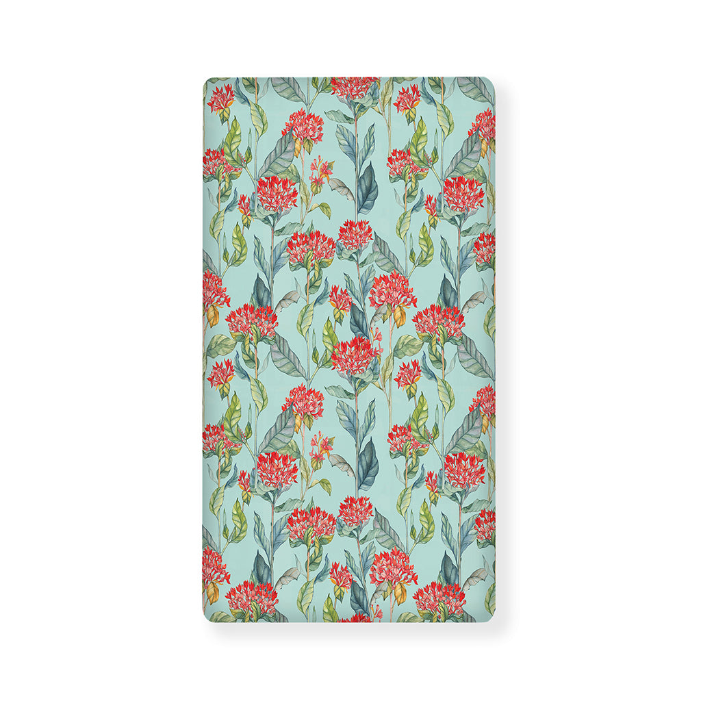 Bouvardia Pattern Print Baby Crib Sheet