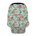 Bouvardia Pattern Print Baby Seat Cover