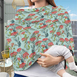 Bouvardia Pattern Print Baby Seat Cover
