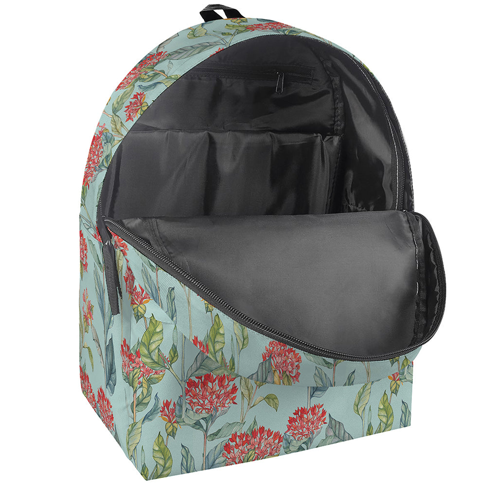 Bouvardia Pattern Print Backpack