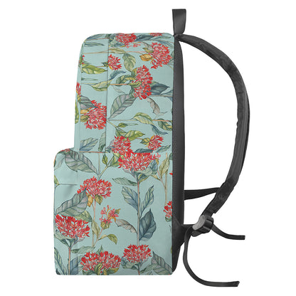 Bouvardia Pattern Print Backpack