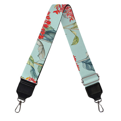Bouvardia Pattern Print Bag Strap