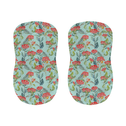 Bouvardia Pattern Print Bar Stool Covers
