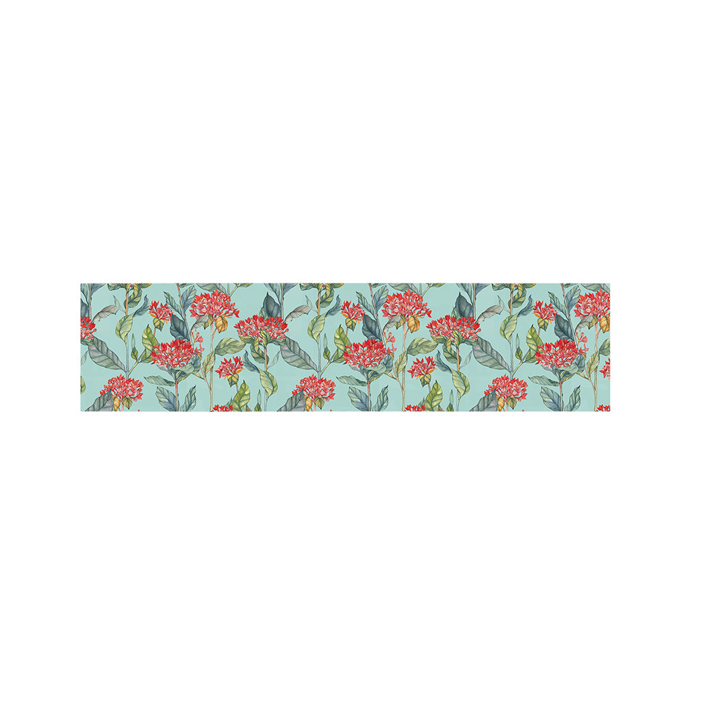 Bouvardia Pattern Print Bed Runner