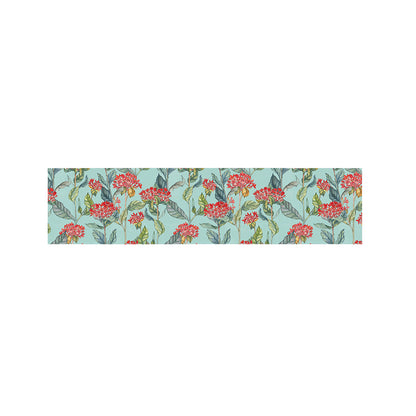 Bouvardia Pattern Print Bed Runner
