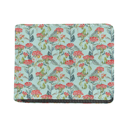 Bouvardia Pattern Print Bifold Wallet