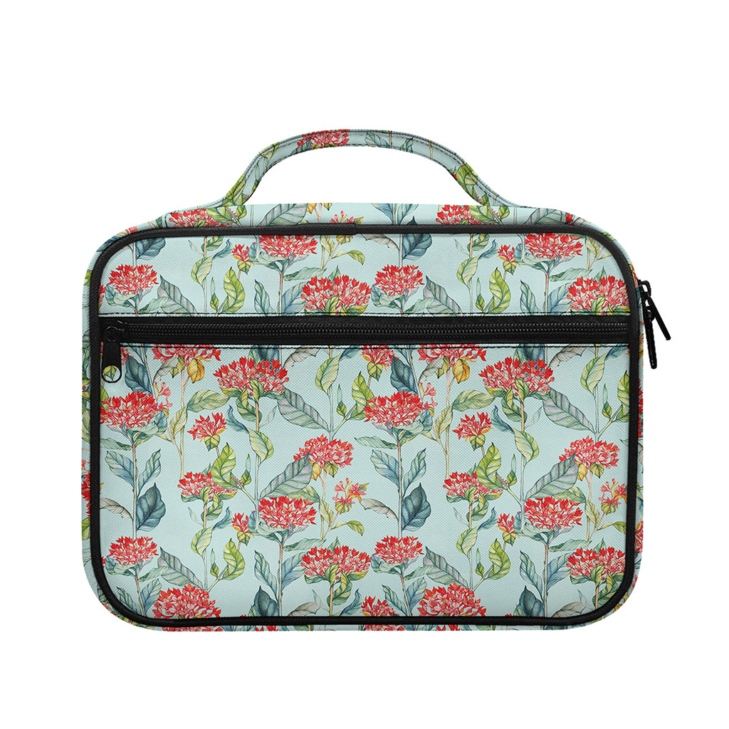 Bouvardia Pattern Print Briefcase Bible Bag