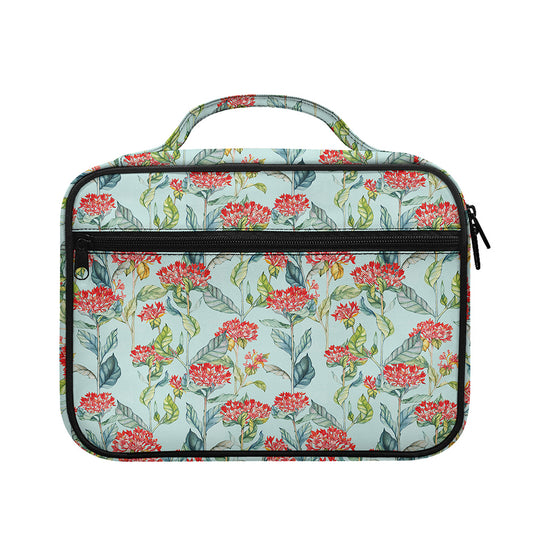 Bouvardia Pattern Print Briefcase Bible Bag