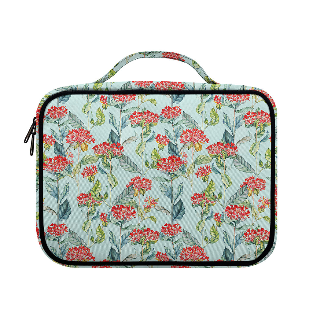 Bouvardia Pattern Print Briefcase Bible Bag