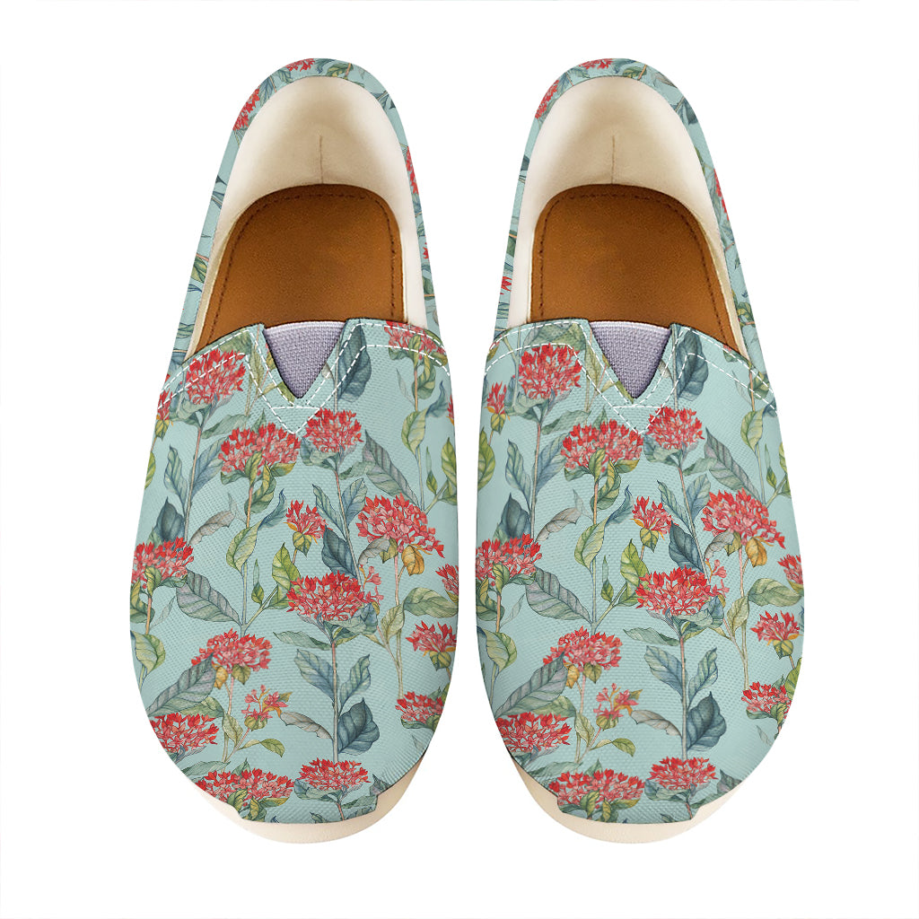 Bouvardia Pattern Print Casual Shoes