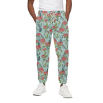 Bouvardia Pattern Print Cotton Pants