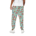 Bouvardia Pattern Print Cotton Pants