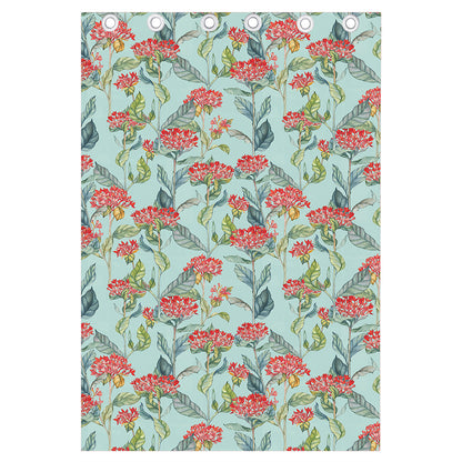 Bouvardia Pattern Print Curtain
