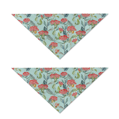 Bouvardia Pattern Print Dog Bandana