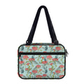 Bouvardia Pattern Print Double Strap Bible Bag