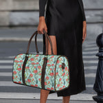 Bouvardia Pattern Print Duffle Bag