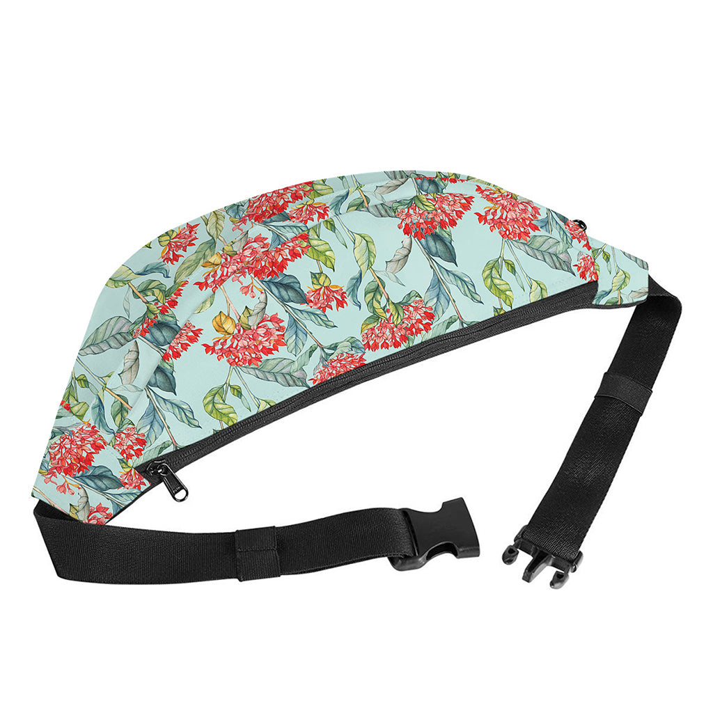 Bouvardia Pattern Print Fanny Pack