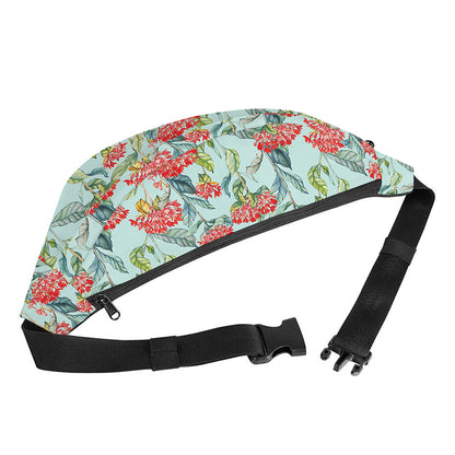 Bouvardia Pattern Print Fanny Pack