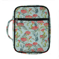 Bouvardia Pattern Print Front Pocket Bible Bag