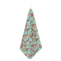 Bouvardia Pattern Print Hand Towel