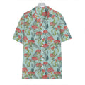 Bouvardia Pattern Print Hawaiian Shirt
