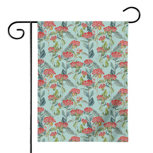 Bouvardia Pattern Print House Flag