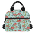 Bouvardia Pattern Print Insulated Lunch Bag